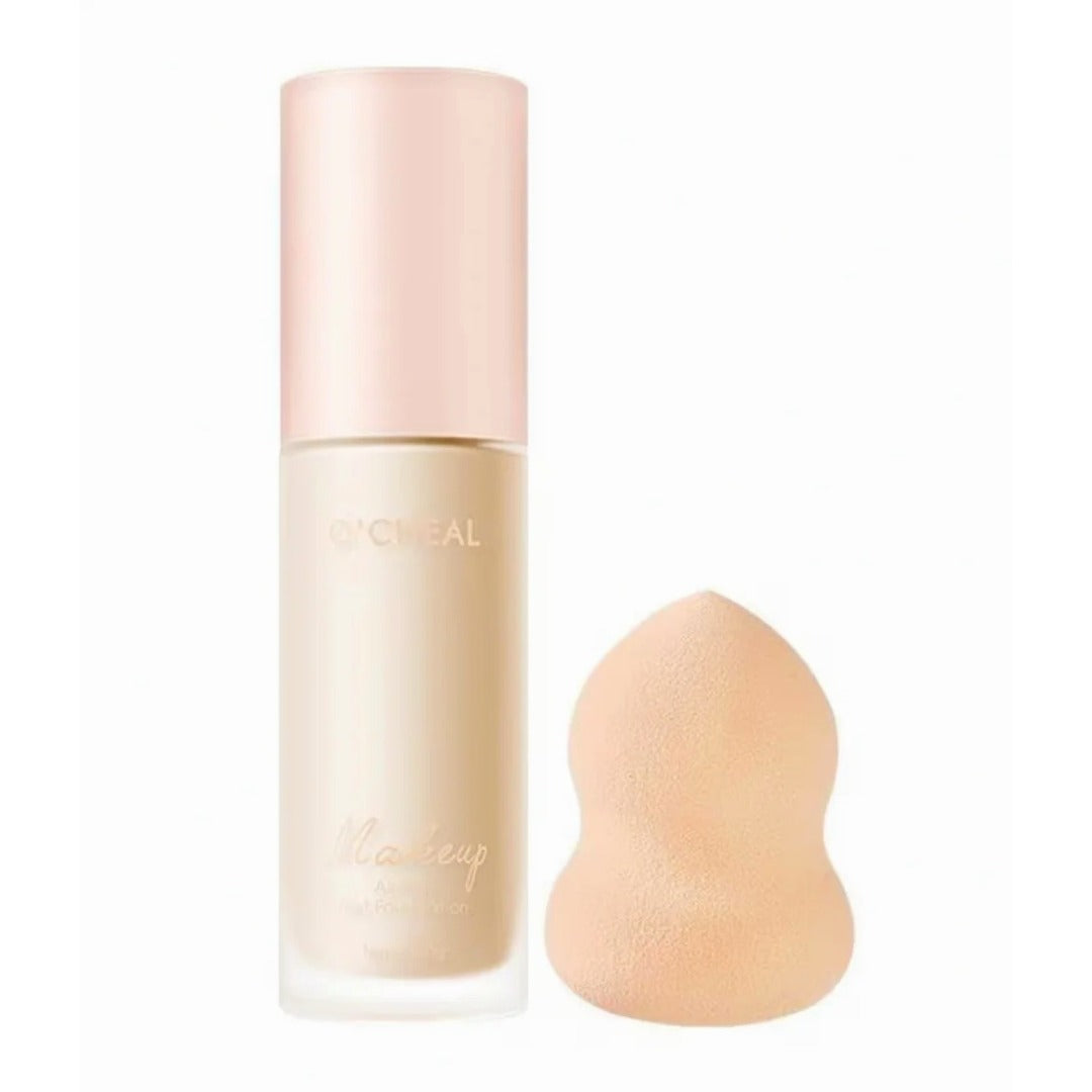 Set doua Fonduri de Ten Rezistent la Transfer O'CHEAL Waterproof Air Soft Mist, 30ml – Perfecțiune și Rezistență pentru un Machiaj Impecabil