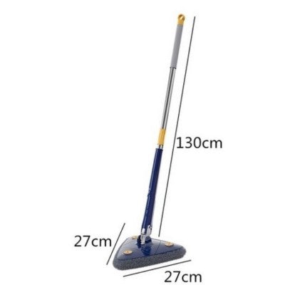 Mop cu cap triunghiular + 2 rezerve incluse, reglabil, rotire 360 grade