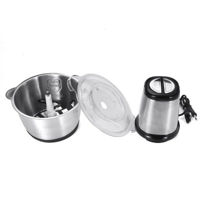 Tocator electric universal, maruntitor cu 4 lame, inox