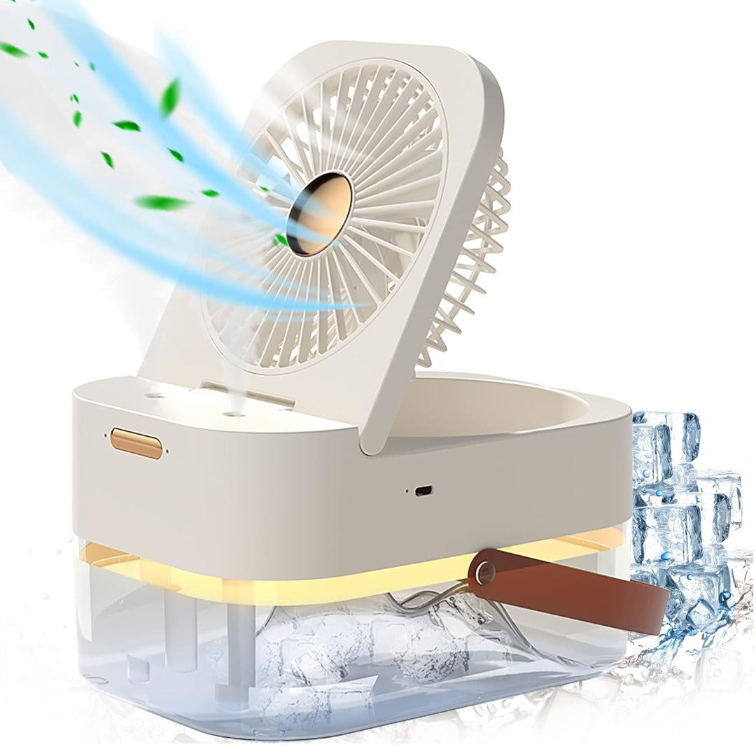 Ventilator de răcire portabil cu functie de umidificator