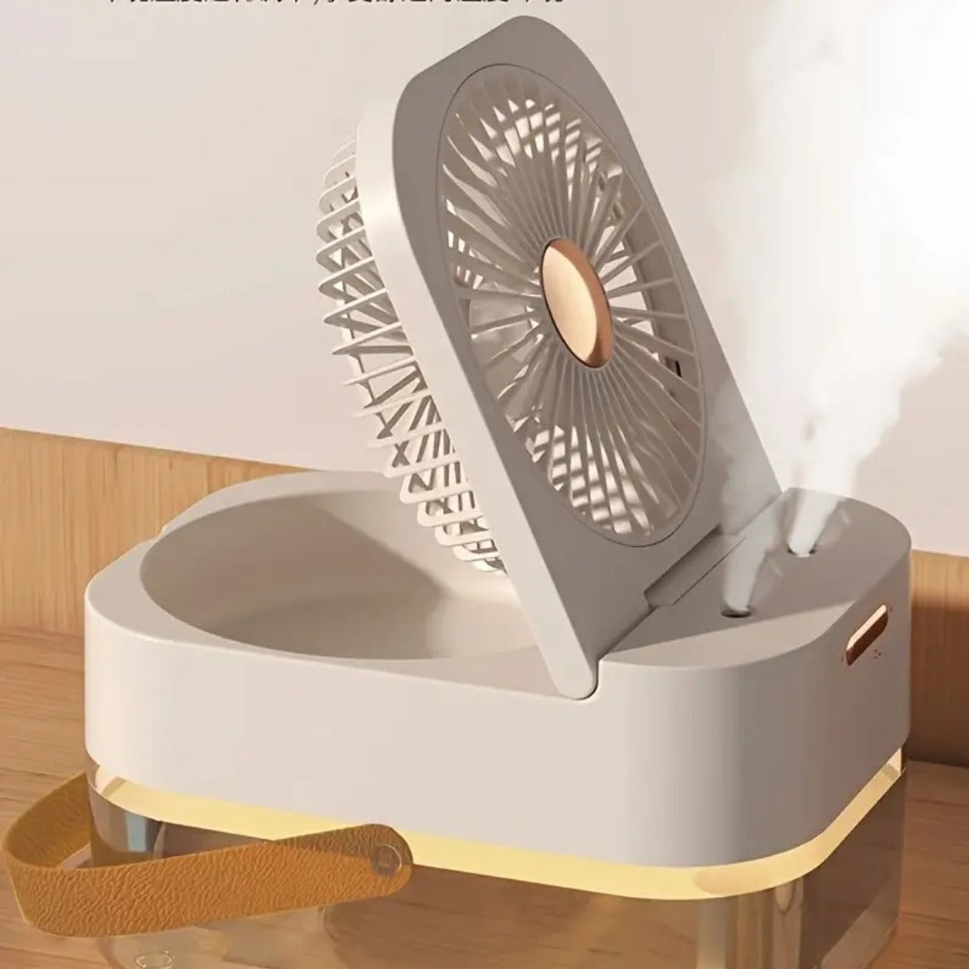 Ventilator de răcire portabil cu functie de umidificator
