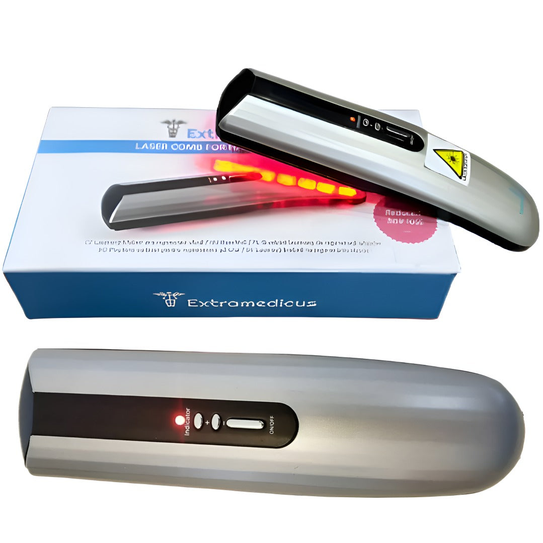 Pieptene cu Laser Extramedicus pentru Regenerarea Părului – Soluția Eficientă pentru Combaterea Căderii Părului