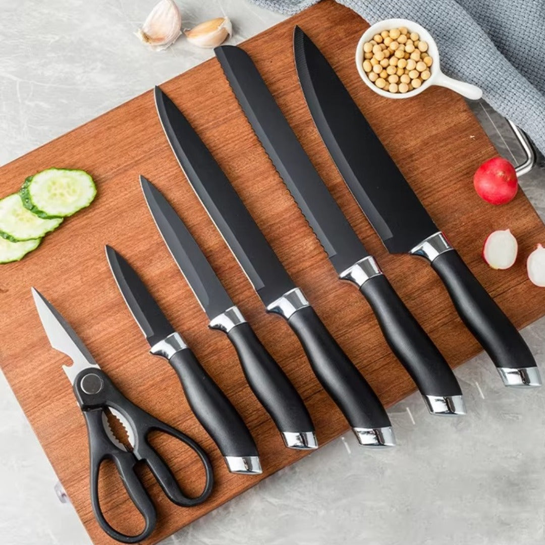 Set de Ustensile de Bucătărie Premium 20 Piese Complete, Ergonomice și Durabile pentru Gătit și Servit