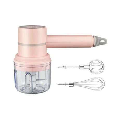 Oferta Speciala!Mini blender electric fără fir cu 3 viteze + Mini tocător electric de bucătărie+Pulverizator pentru ulei/otet 100 ml
