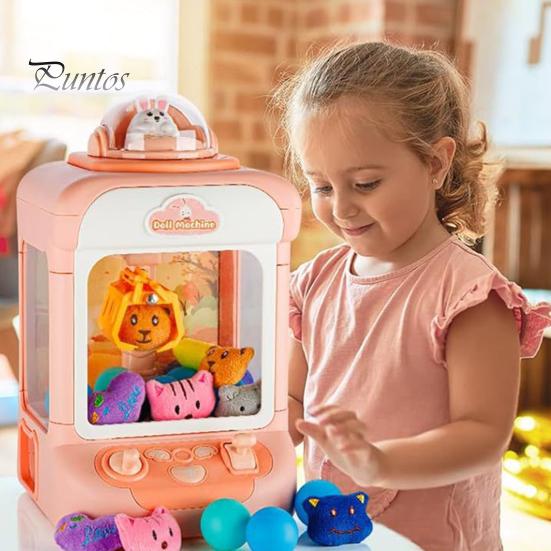 Mini mașină cu gheare pentru copii cu 20 de mini jucării