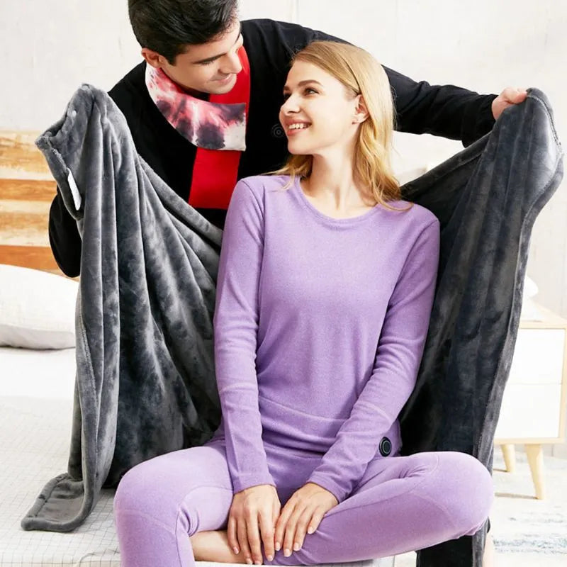 Patura cu incalzire electrica Warm & Cozy