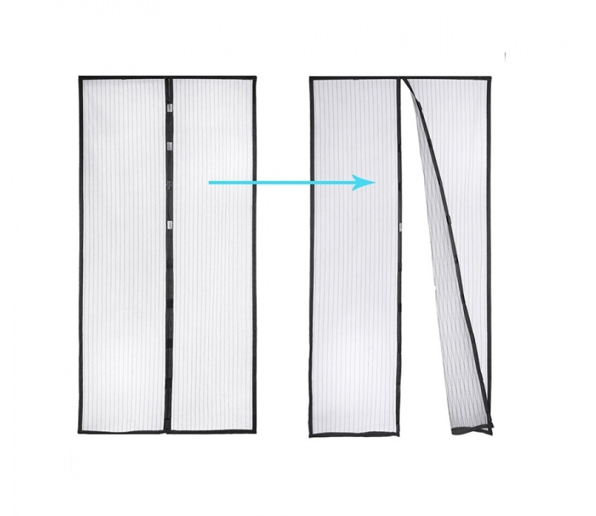 1 + 1 GRATIS - Perdea Cu Magneti Anti Insecte Magic Mesh