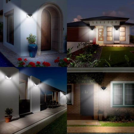 SET 5 LAMPI SOLARE 100 LED-URI