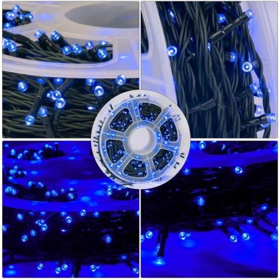OFERTA PACHET! Instalatie de Craciun, rola 100m, cu 8 Jocuri de lumini led + 1 INSTALATIE CRACIUN 9M