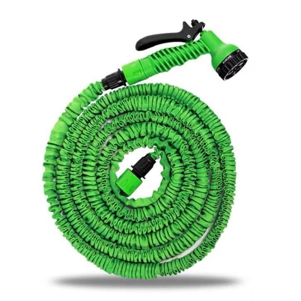 🌿 Pachet Promoțional Grădină: Furtun Extensibil 30m+ Aspersor Rotativ 🌿