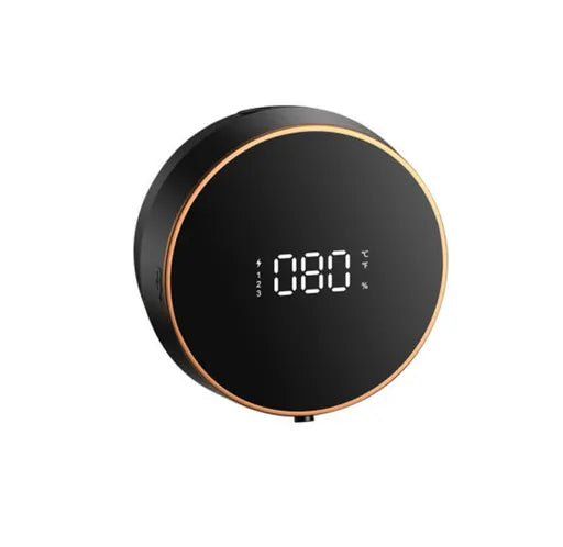 Dispenser de sapun smart, 300ml, display cu afisaj LED care afiseaza temperatura si nivelul de spumare, montare pe perete