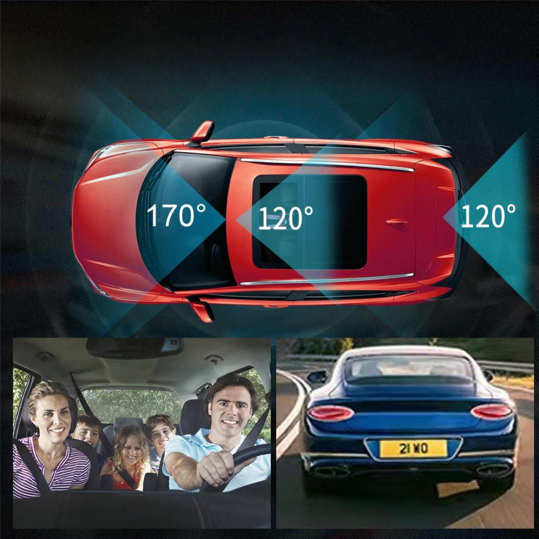 Cameră auto de bord Full HD cu înregistrare în buclă și senzor G