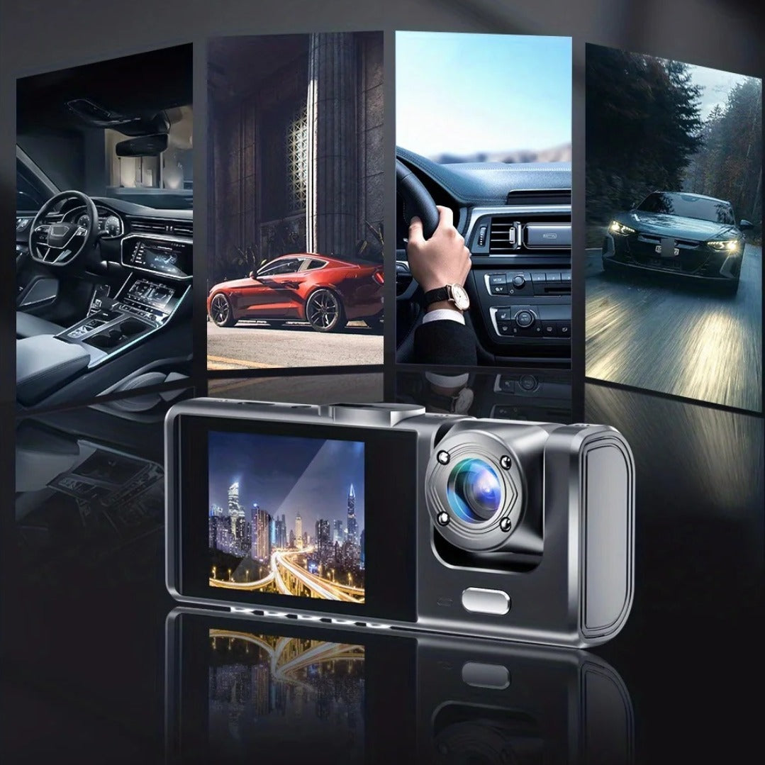 Cameră auto de bord Full HD cu înregistrare în buclă și senzor G