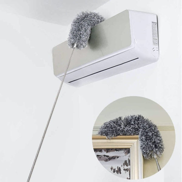 Pamatuf microfibra telescopic 2.80m pentru zone greu accesibile