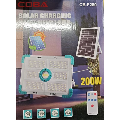 Proiector solar putere 200W si 280 LED
