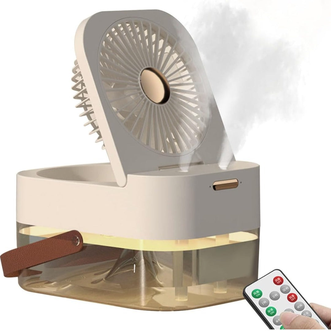 Ventilator de răcire portabil cu functie de umidificator