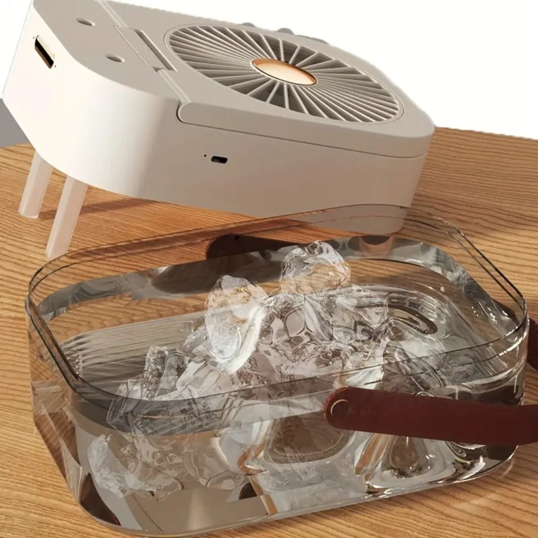 Ventilator de răcire portabil cu functie de umidificator