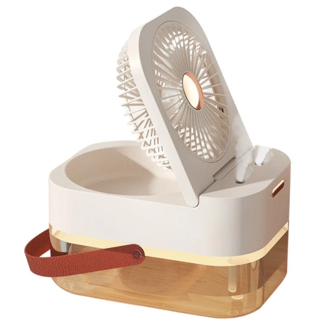 Ventilator de răcire portabil cu functie de umidificator