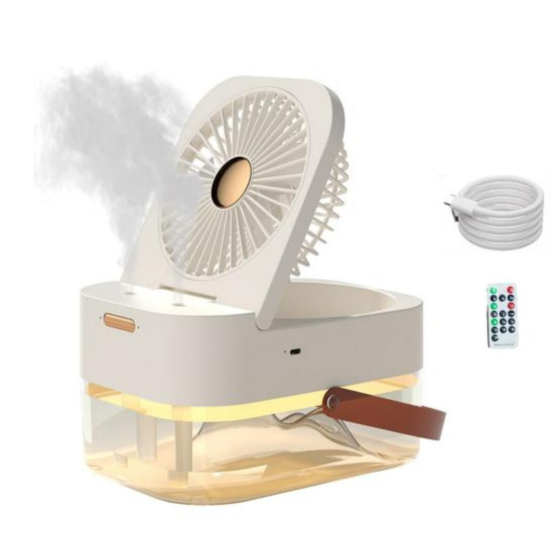 Ventilator de răcire portabil cu functie de umidificator