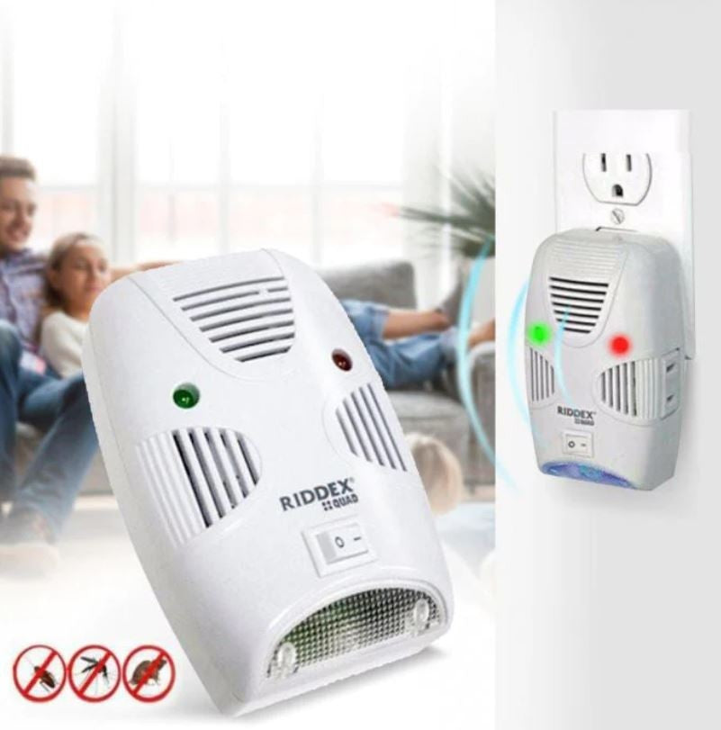 Set 2 Aparate Anti-insecte, gandaci sau sobolani, Pest Repelling Aid, cu ultrasunete