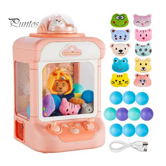 Mini mașină cu gheare pentru copii cu 20 de mini jucării