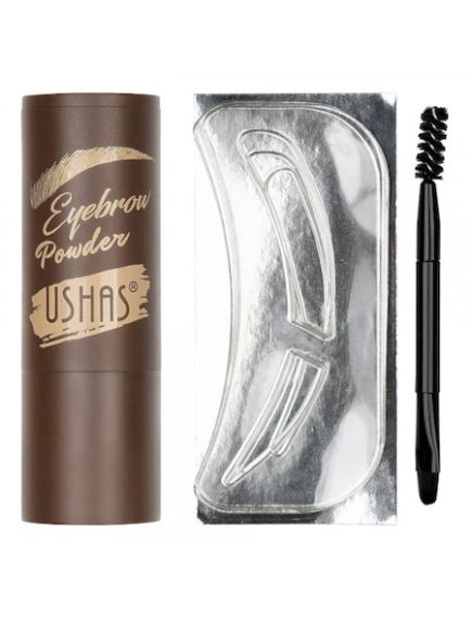Stampila Sprancene 3 in 1 cu Pensula si Sabloane Ushas Flawless Brow